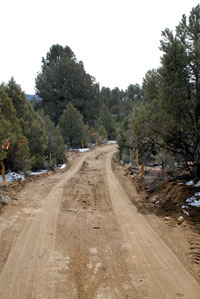 Road Graded